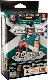 2024 NFL Panini Prizm 20-Card Hanger Box